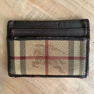 Burberry card case